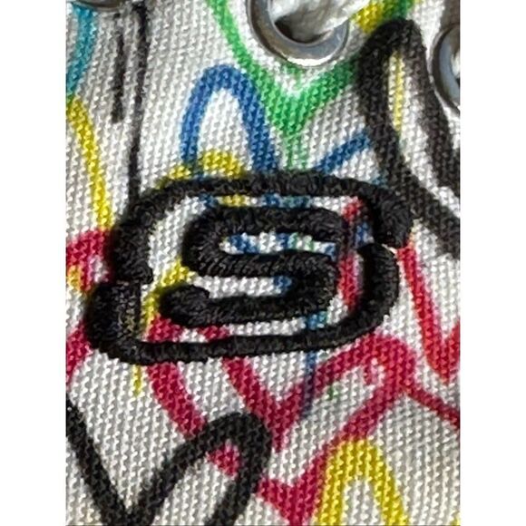 Sketchers STREET TRAX-UNITED HEARTRed, Yellow, Green Size 5.5 - Picture 5 of 11